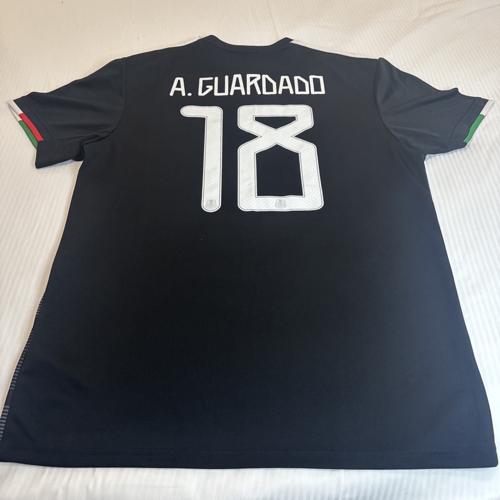 Adidas Mexico 2019 Jersey #18 Guardado Men's 2XL - Picture 2 of 4